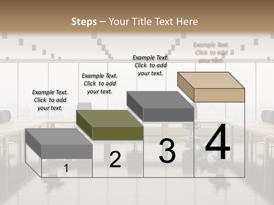 Interior Panorama Tiled PowerPoint Template