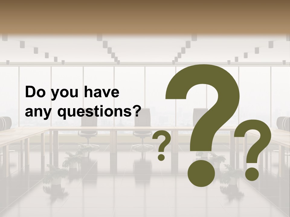 Interior Panorama Tiled PowerPoint Template