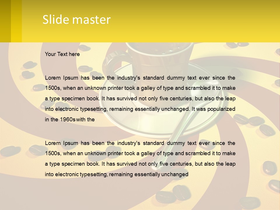 Table Work Hot PowerPoint Template