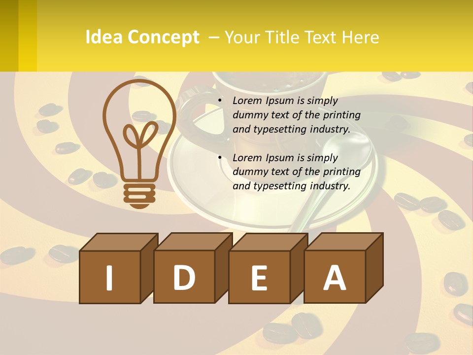 Table Work Hot PowerPoint Template