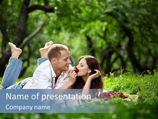 Picnic Casual Adult PowerPoint Template