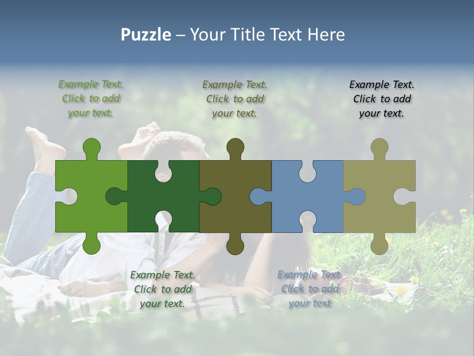 Picnic Casual Adult PowerPoint Template