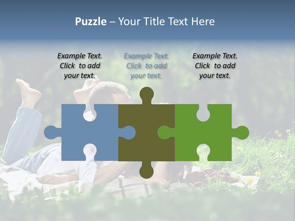 Picnic Casual Adult PowerPoint Template