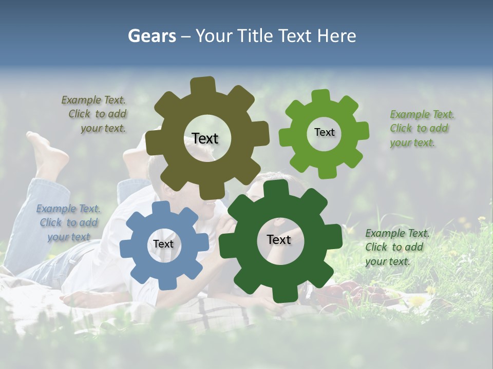 Picnic Casual Adult PowerPoint Template