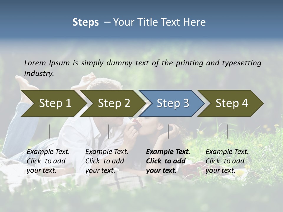 Picnic Casual Adult PowerPoint Template