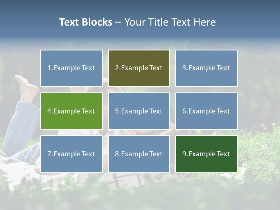 Picnic Casual Adult PowerPoint Template