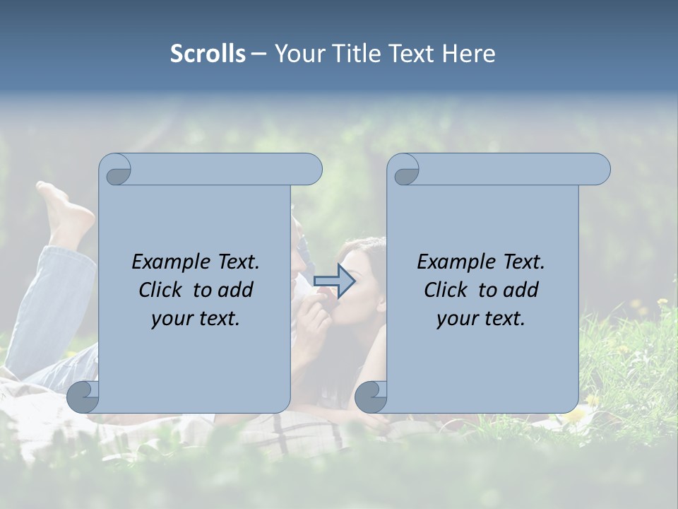 Picnic Casual Adult PowerPoint Template
