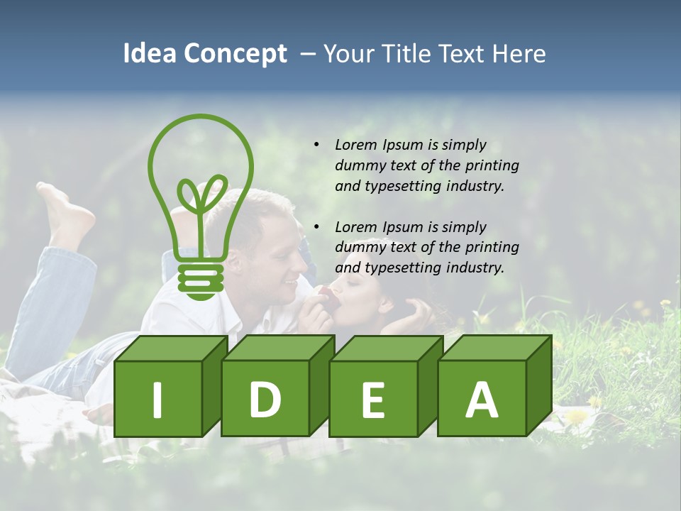 Picnic Casual Adult PowerPoint Template