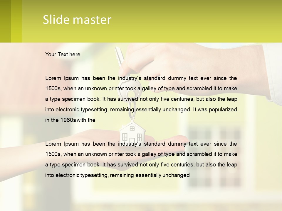 Residential Moving Suburban PowerPoint Template