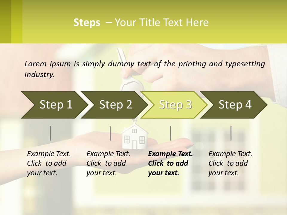 Residential Moving Suburban PowerPoint Template