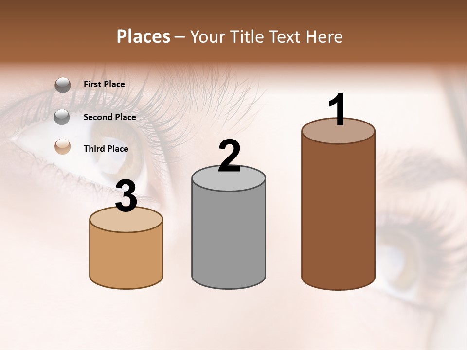 Beautiful Eyesight Look PowerPoint Template