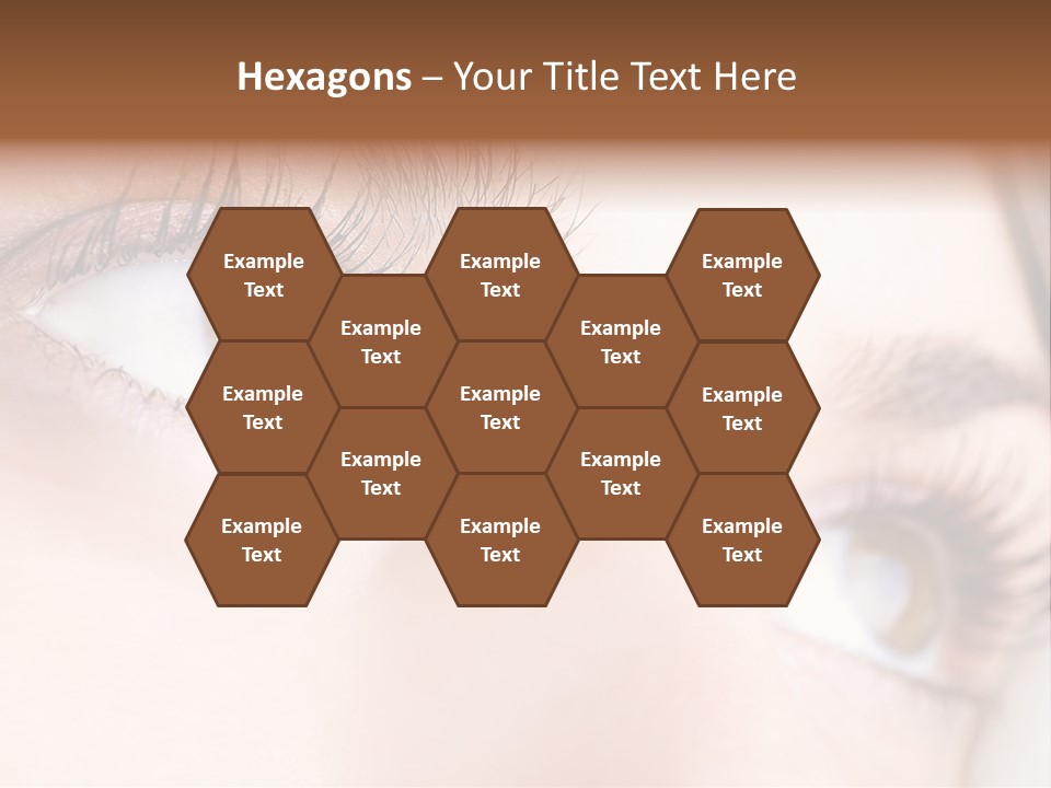 Beautiful Eyesight Look PowerPoint Template