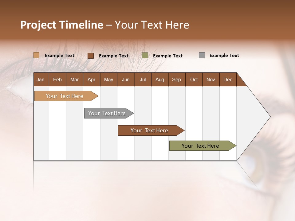 Beautiful Eyesight Look PowerPoint Template