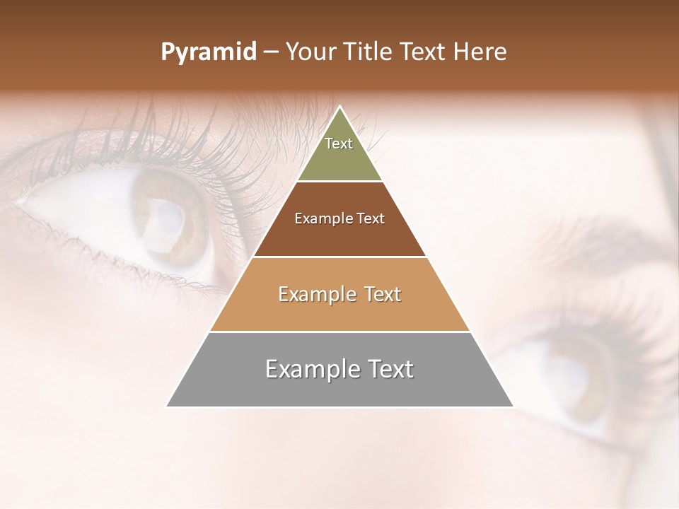 Beautiful Eyesight Look PowerPoint Template
