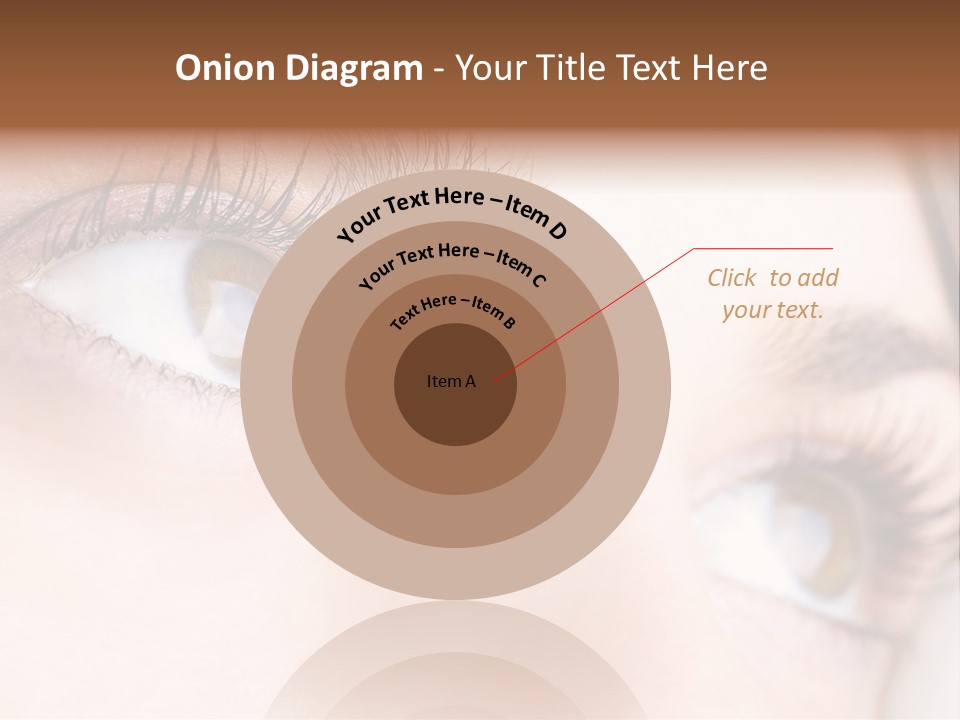 Beautiful Eyesight Look PowerPoint Template