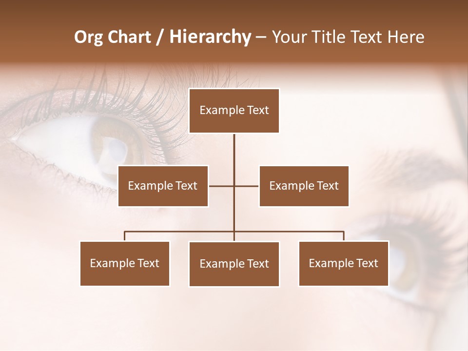 Beautiful Eyesight Look PowerPoint Template