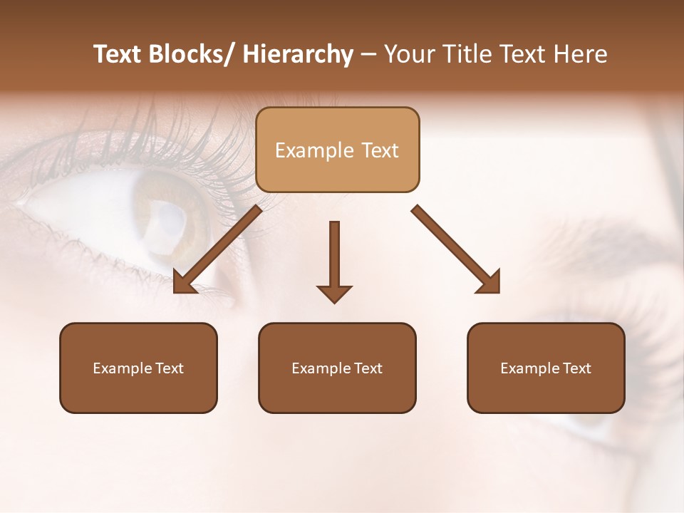 Beautiful Eyesight Look PowerPoint Template