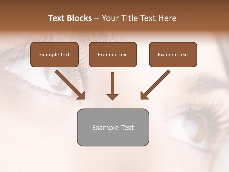 Beautiful Eyesight Look PowerPoint Template