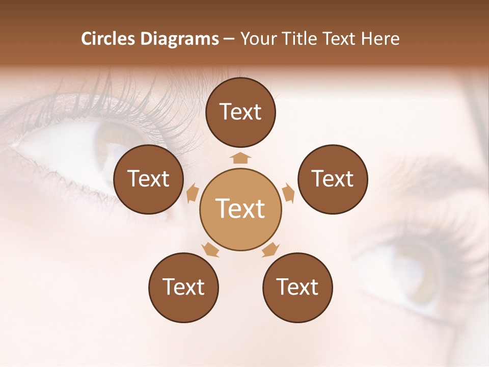 Beautiful Eyesight Look PowerPoint Template