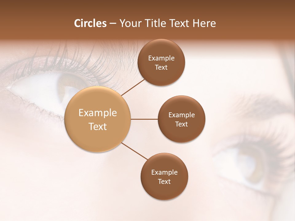 Beautiful Eyesight Look PowerPoint Template