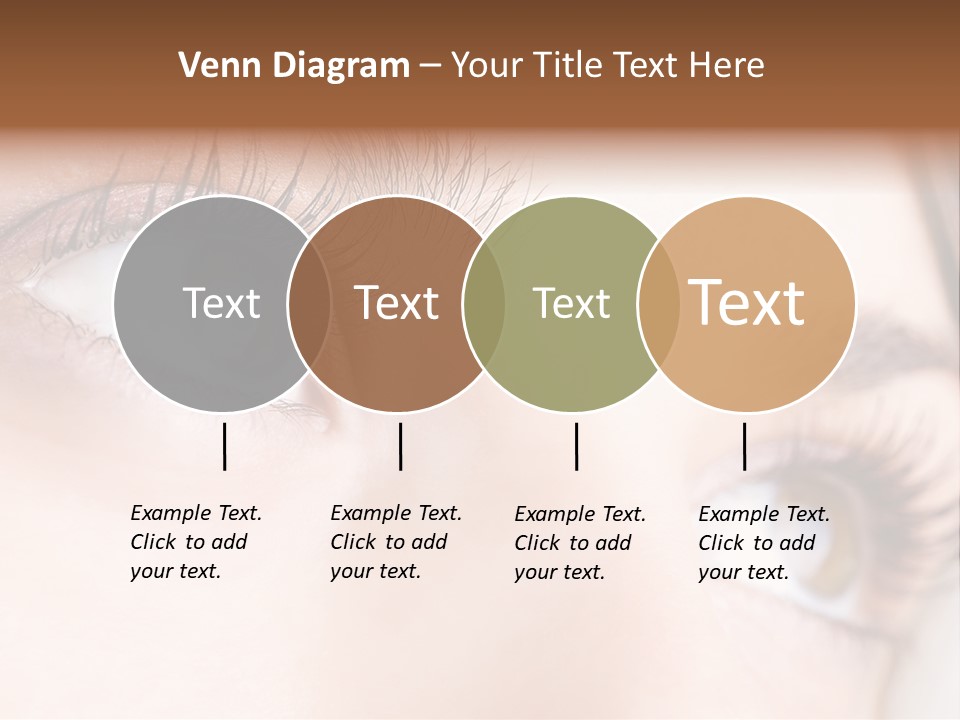 Beautiful Eyesight Look PowerPoint Template