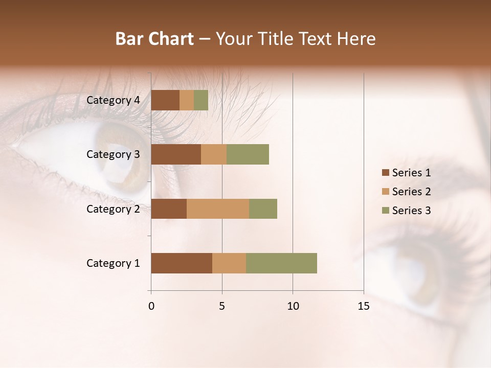 Beautiful Eyesight Look PowerPoint Template