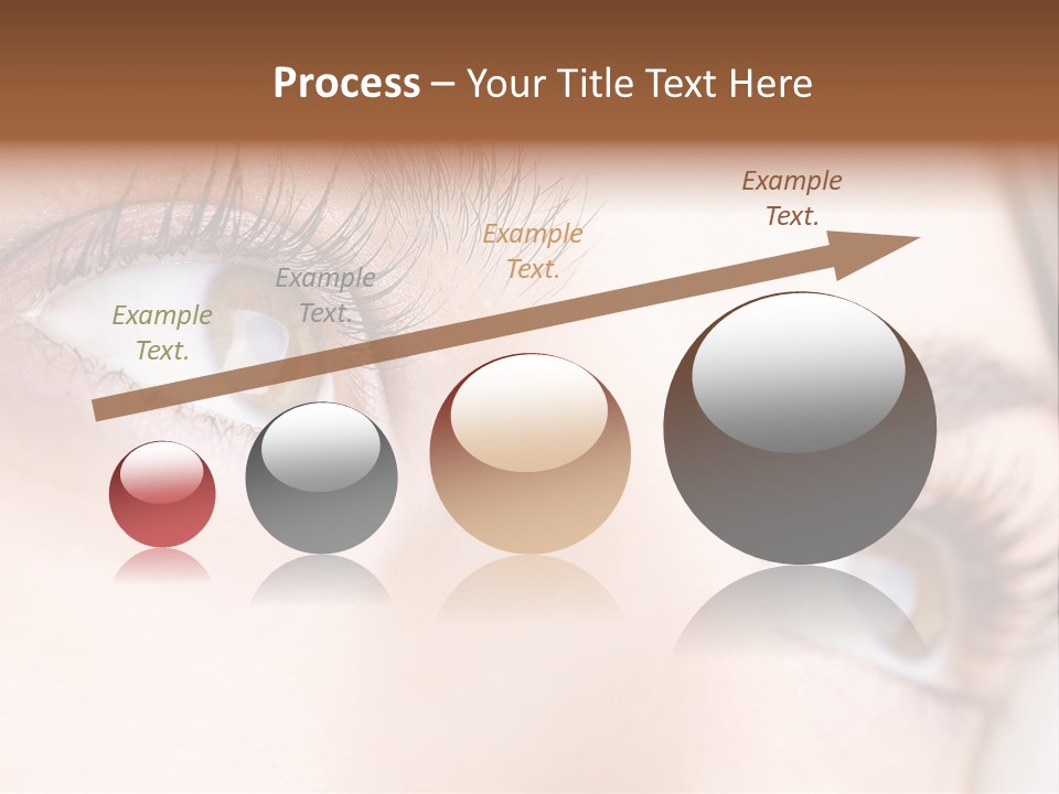 Beautiful Eyesight Look PowerPoint Template