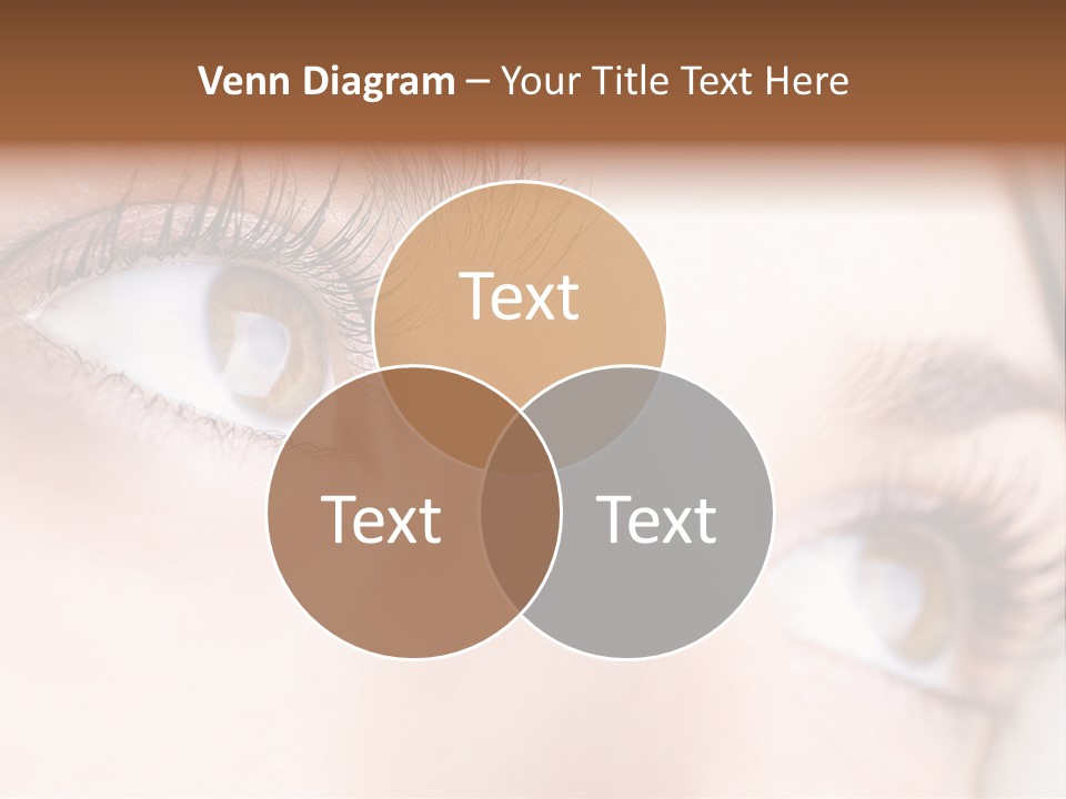Beautiful Eyesight Look PowerPoint Template