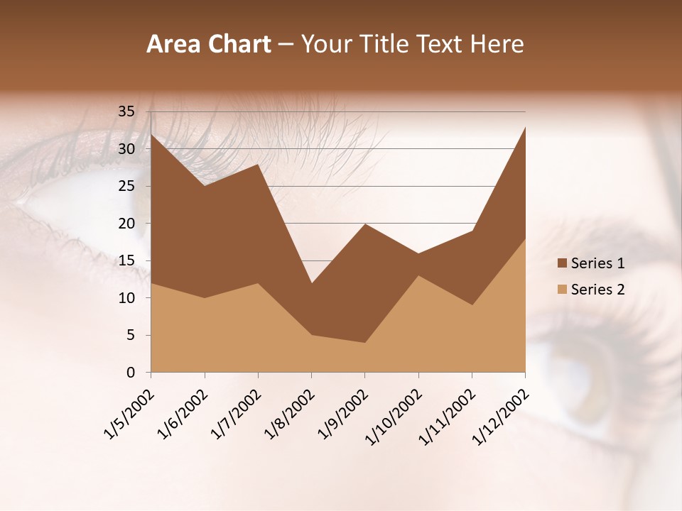 Beautiful Eyesight Look PowerPoint Template