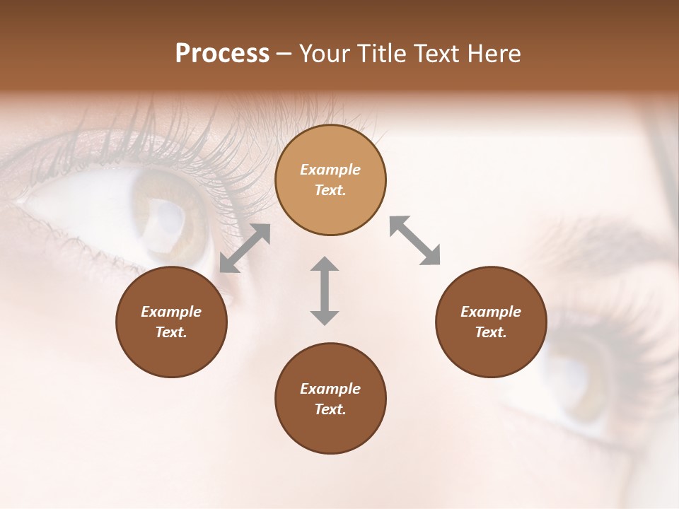 Beautiful Eyesight Look PowerPoint Template