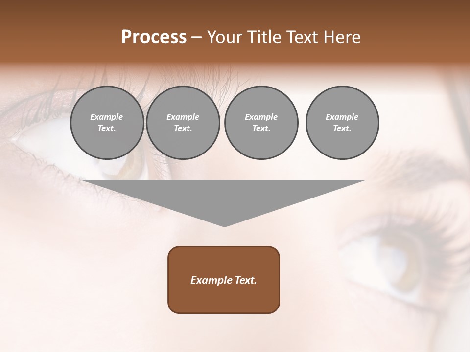 Beautiful Eyesight Look PowerPoint Template