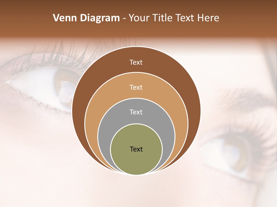 Beautiful Eyesight Look PowerPoint Template