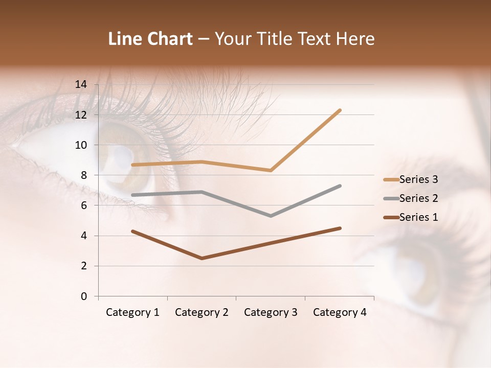 Beautiful Eyesight Look PowerPoint Template