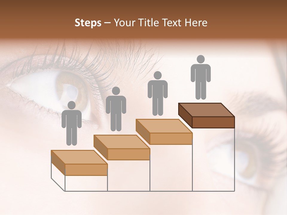 Beautiful Eyesight Look PowerPoint Template