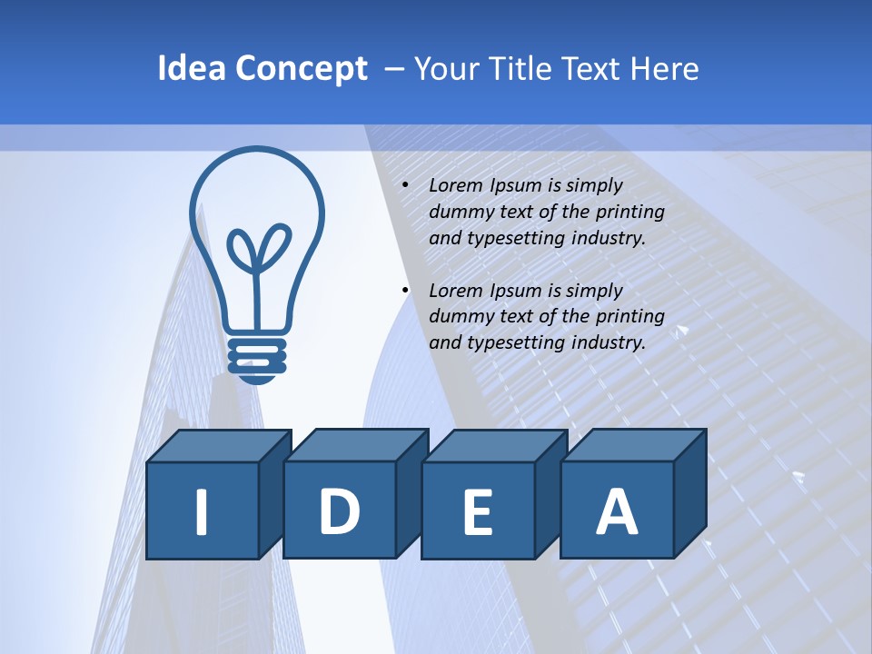 Steel Roofs Design PowerPoint Template