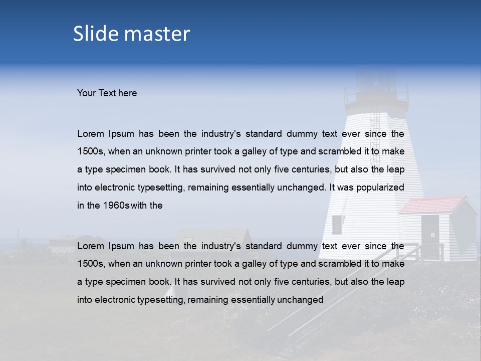 Sign Sailing Duxbury PowerPoint Template