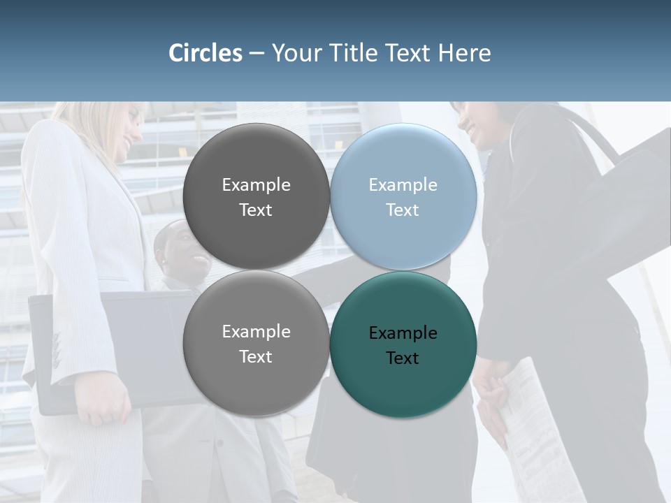 Office Caucasian Leadership PowerPoint Template