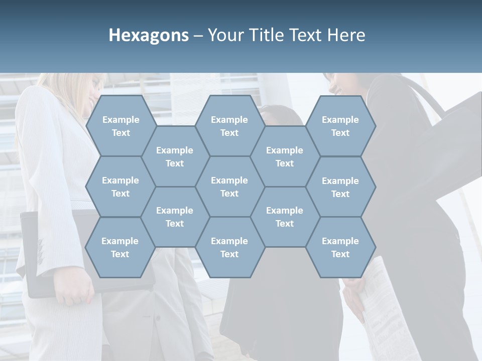 Office Caucasian Leadership PowerPoint Template