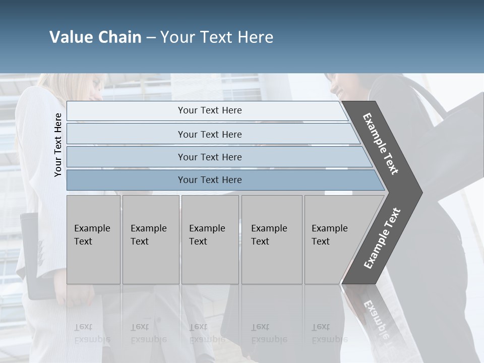 Office Caucasian Leadership PowerPoint Template