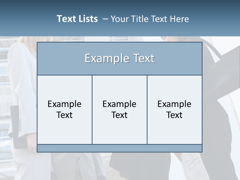 Office Caucasian Leadership PowerPoint Template
