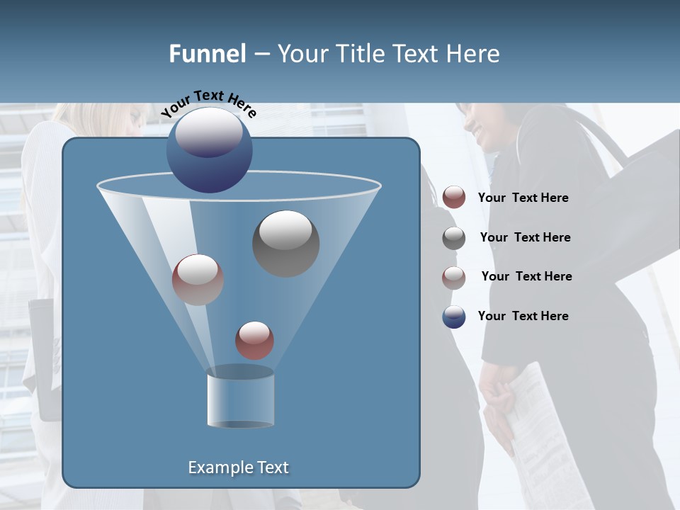 Office Caucasian Leadership PowerPoint Template
