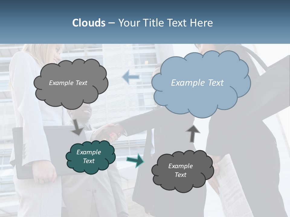 Office Caucasian Leadership PowerPoint Template