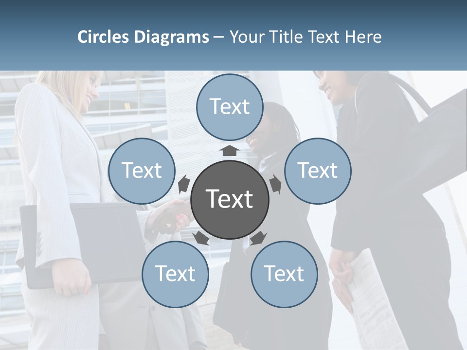 Office Caucasian Leadership PowerPoint Template