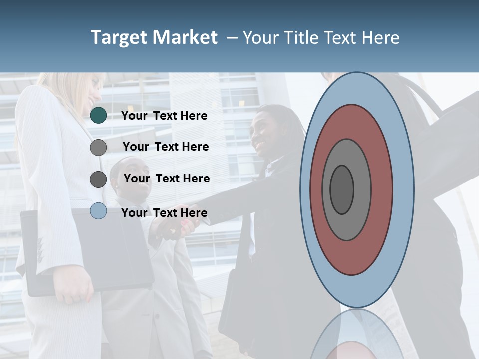 Office Caucasian Leadership PowerPoint Template