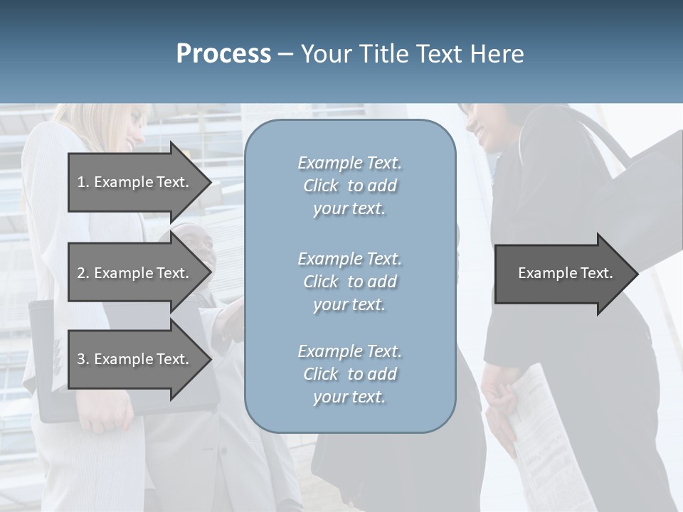 Office Caucasian Leadership PowerPoint Template