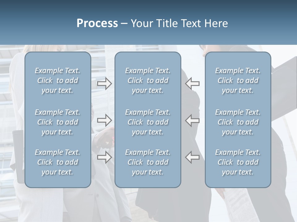 Office Caucasian Leadership PowerPoint Template