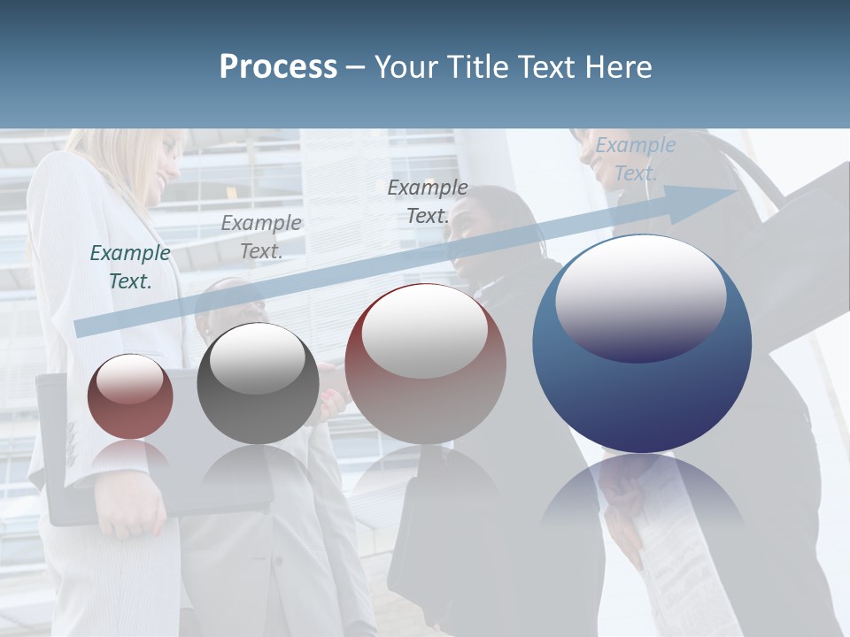 Office Caucasian Leadership PowerPoint Template