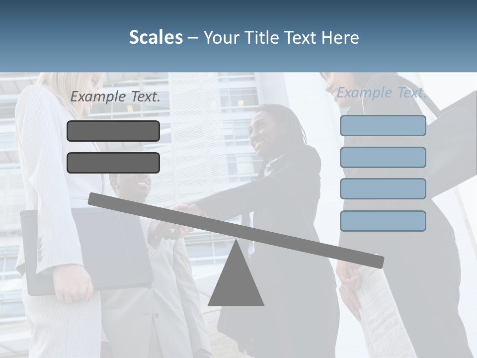 Office Caucasian Leadership PowerPoint Template