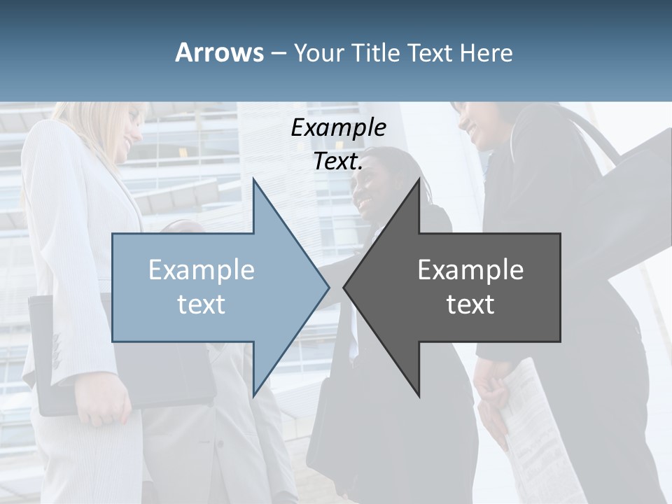 Office Caucasian Leadership PowerPoint Template