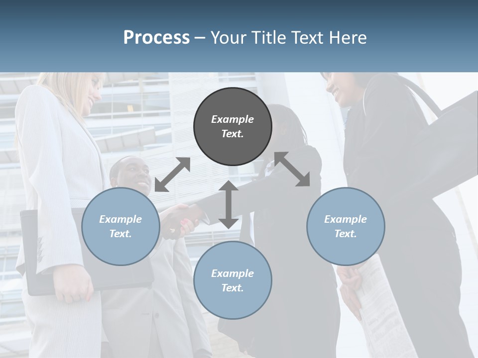 Office Caucasian Leadership PowerPoint Template